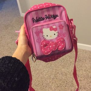 Cute kids hello kitty purse